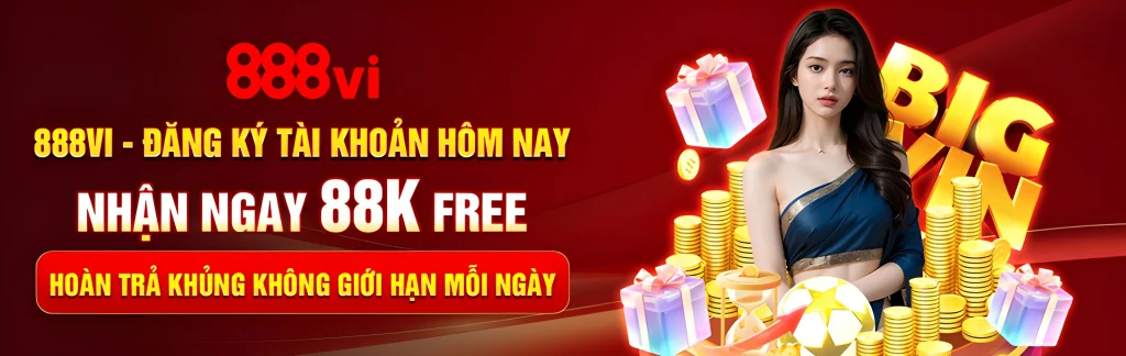 Đấu trường cá cược online 1888vi link chuẩn tặng code 88k